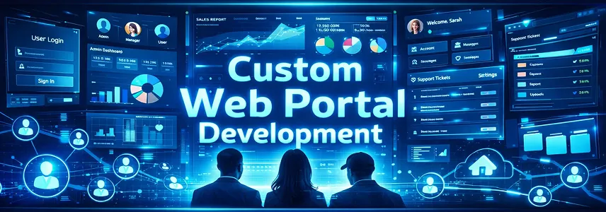 custom web portals based on your unique specifications